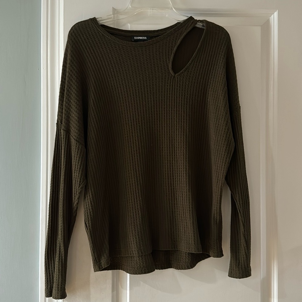 Express Cut-Out Sexy Sweater